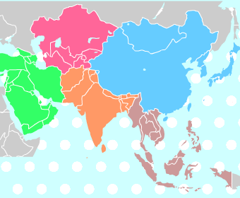 アジア地図クイズ